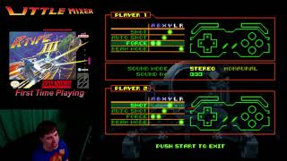 R-Type III - First Time Playing - Full Playthrough + Levels 1-4 of Advanced Difficulty - SNES