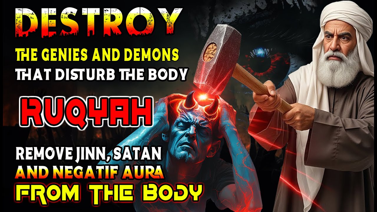 SPIN RUQYAH - DESTROY Djinn, MAGIC THAT LIVE IN ROOMS, HOUSES & BODY