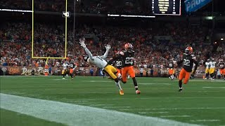 George Pickens One Handed Catch!! Insane Angle 4K60FPS 😳🔥