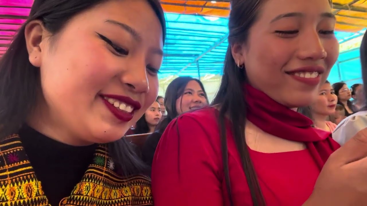 Christmas vlog 2025  welcome day And date 25 🥰 TAOBAM BAPTIST CHURCH ✝️⛪️