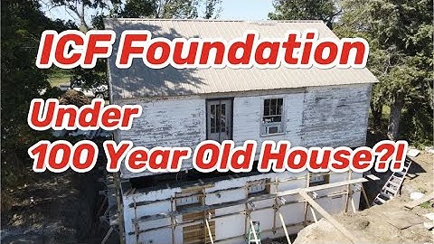 ICF Foundation Walls Under Existing House???
