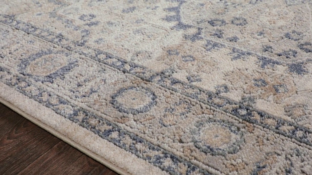 Loloi II Teagan Tea-01 Natural - Lt Grey Area Rug