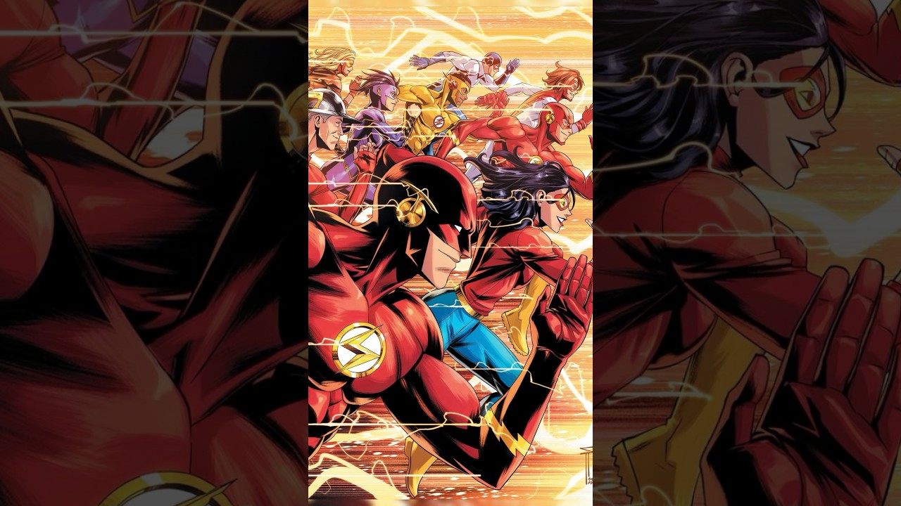 Os Velocistas Que Destruíram a Realidade #dcuniverse #flash #dccomics