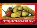 СОЛЁНЫЕ "БОЧКОВЫЕ" ОГУРЦЫ НА ЗИМУ БЕЗ СТЕРИЛИЗАЦИИ! Холодный Способ! Без Уксуса!