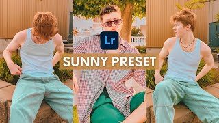 Sunny Preset | Free Mobile Lightroom Presets Free DNG | Ligtroom Preset Tutorials | Tangerine Preset screenshot 5