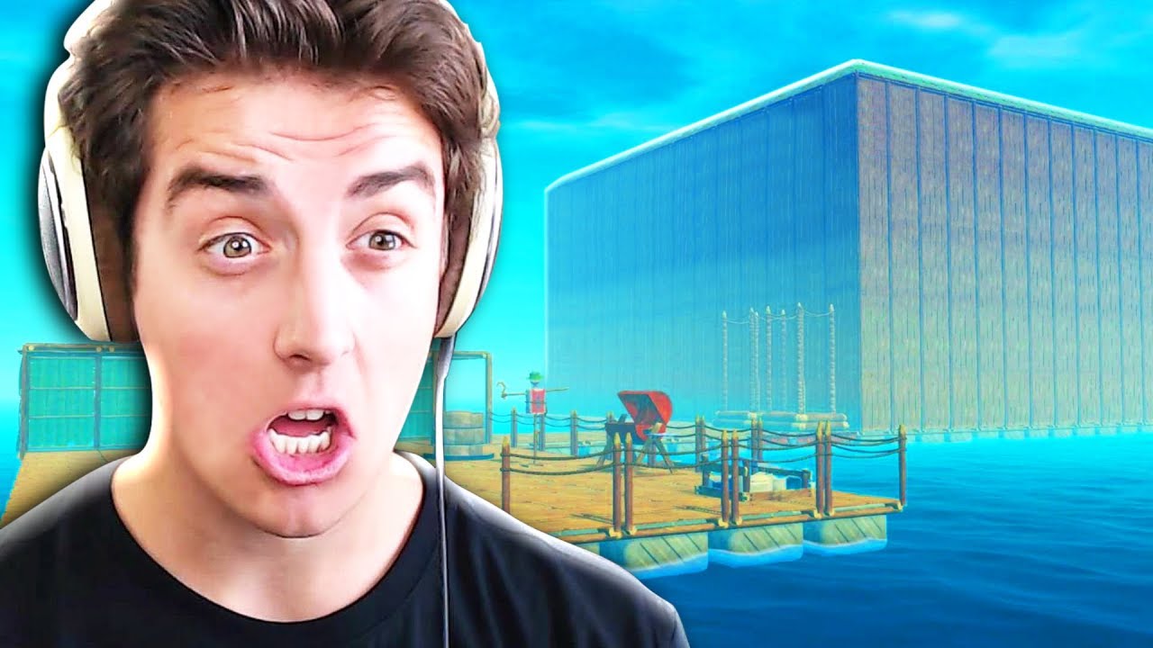 Building The Ultimate Raft Raft Part 2 Youtube - denis daily roblox welcome to bloxburg getting a job youtube