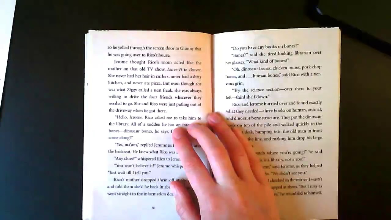 "Buried Bones" #7 by Sharon Draper with Mrs. White - Read Along Chapter Book Edition