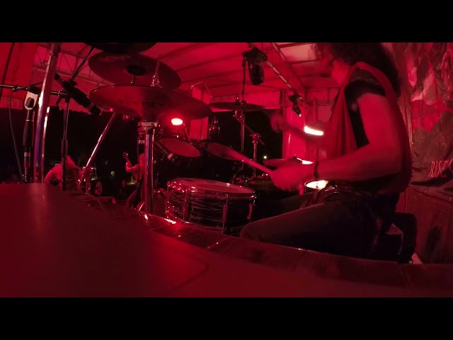 ADE - Edoardo Di Santo DRUMCAM from eResia Metal Fest 2022 class=