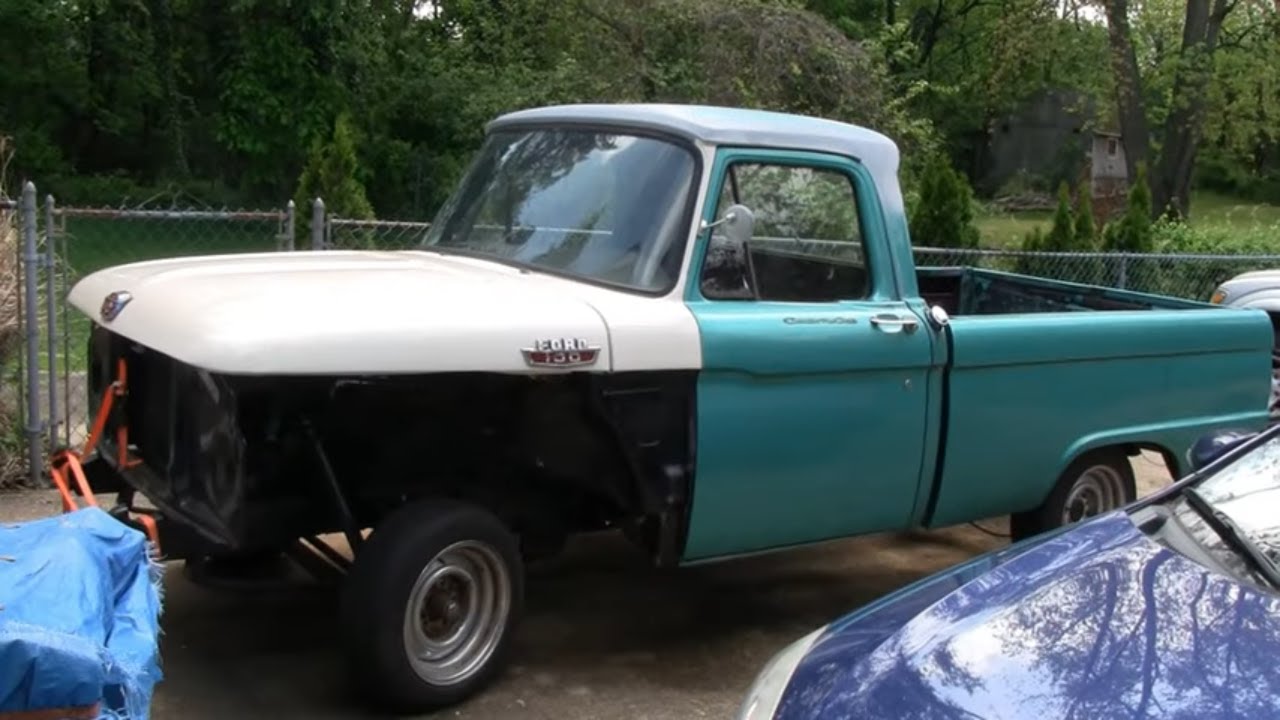 MAKE TEMPLATE, PATCH PANEL AND FLOOR RIPOUT FORD (F100 part 54) YouTube