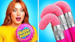 Cool Hacks for Students!💡 Easy Paper & Cardboard DIY Tips by 123GO!GOLD