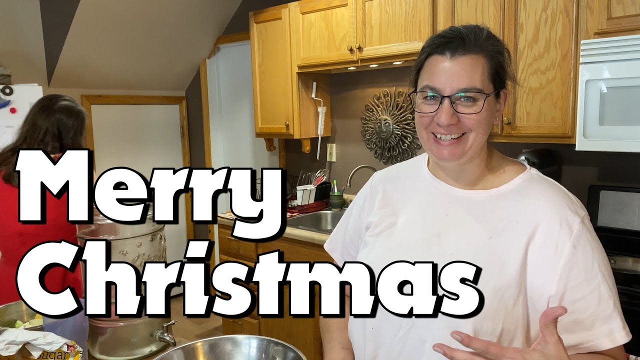 Merry Homestead Christmas A Big Family Homestead VLOG mp4 - YouTube
