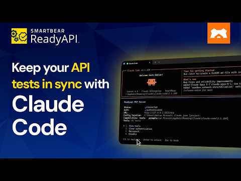 Keep API tests in sync with OpenAPI using Claude Code | SmartBear ReadyAPI
