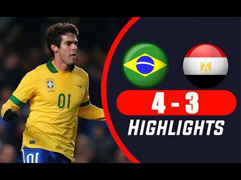 Crazy Match Brazil 4-3 Egypt - Match Report & Highlights Confederations Cup HD