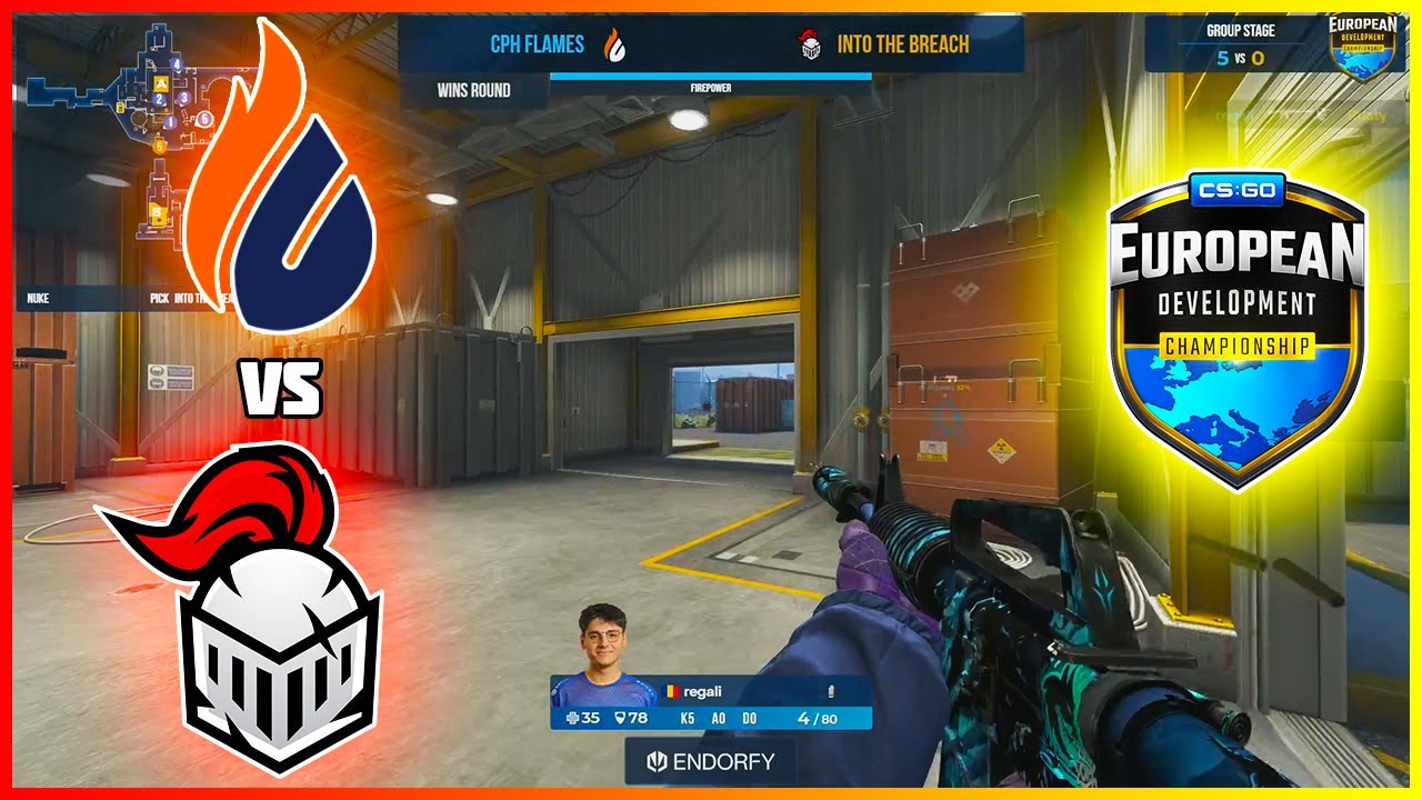 Copenhagen Flames vs Into the Breach | European Development Championship 6 - HiGHLiGHTS | CSGO