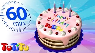 Tutitu En Francais Gateau D Anniversaire Et Autres Jouets Pour Bebe 1 Heure Special Youtube