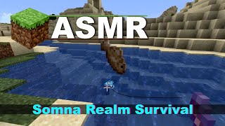 ASMR Minecraft 1.16 - Somna Realm Survival - Let's Go Fish! ✧ Soft Spoken ✦ screenshot 2