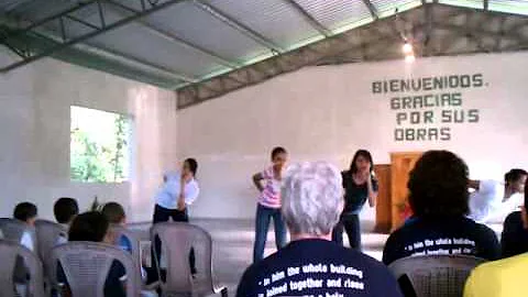 Honduras 2011 church service dance