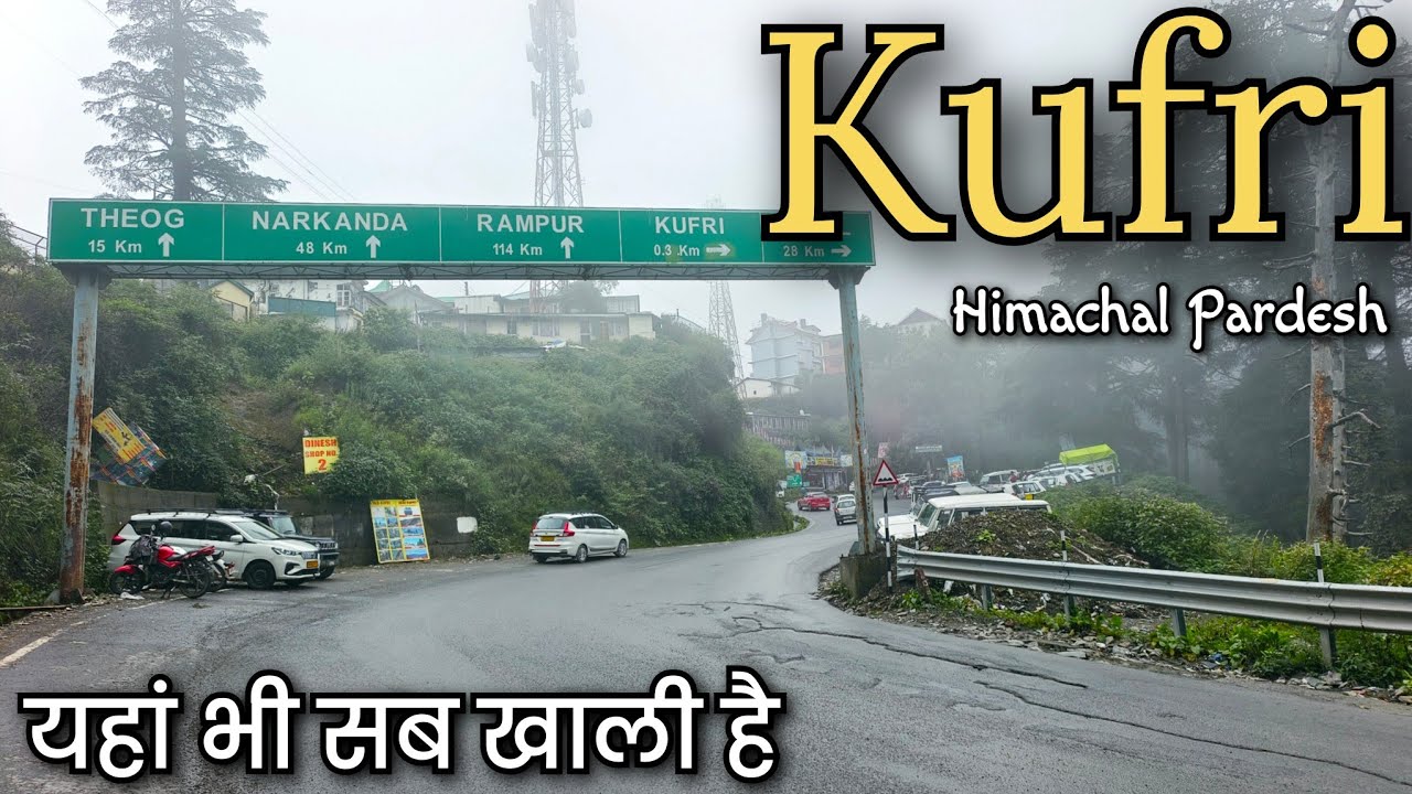 Kufri Himachal Pardesh !! Shimla To Kufri !! Delhi to Kufri !! चंडीगढ़ से कुफरी !! शिमला से नारकंडा 