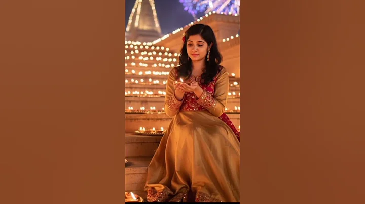 ✨Trending Gemini Diwali Look Prompt🪔💥|Viral AI Photo Edit🔥 #shorts #shortsfeed #diwali #gemini #ai