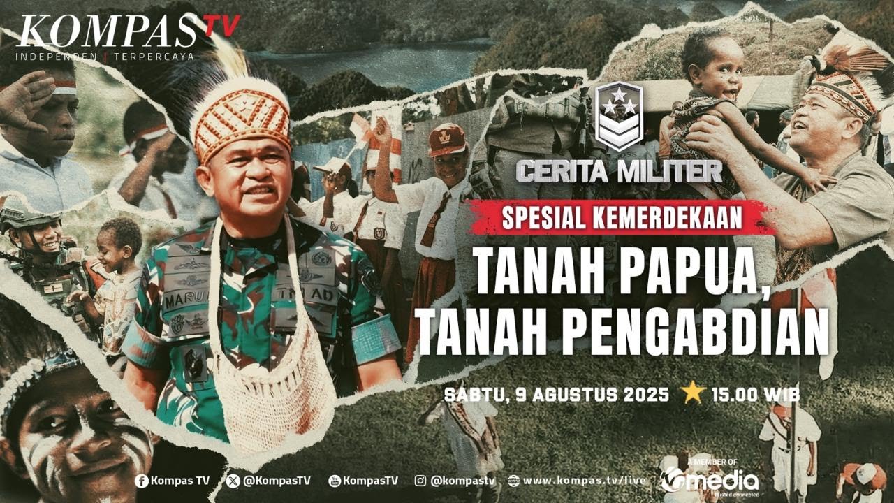 LIVE SPESIAL KEMERDEKAAN - Tanah Papua, Tanah Pengabdian | CERITA MILITER