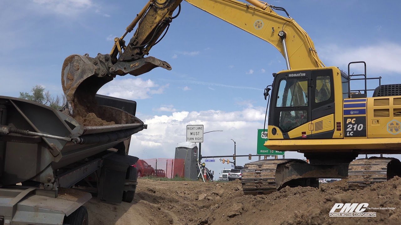 Komatsu PC210LC & PC290LC Excavators Naranjo Civil Constructors