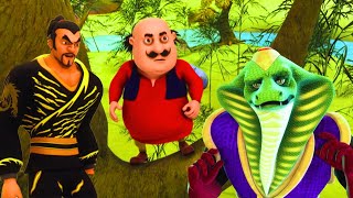 Motlu Patlu की टीम फिर एकजुट... Dr. Snake सावधान | Motu Patlu Kung Fu King Returns