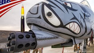A-10 Warthogs Live-Fire Training with Awesome Accuracy