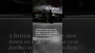 Thumbnail for Moment British F-35s shoot down Iranian drone