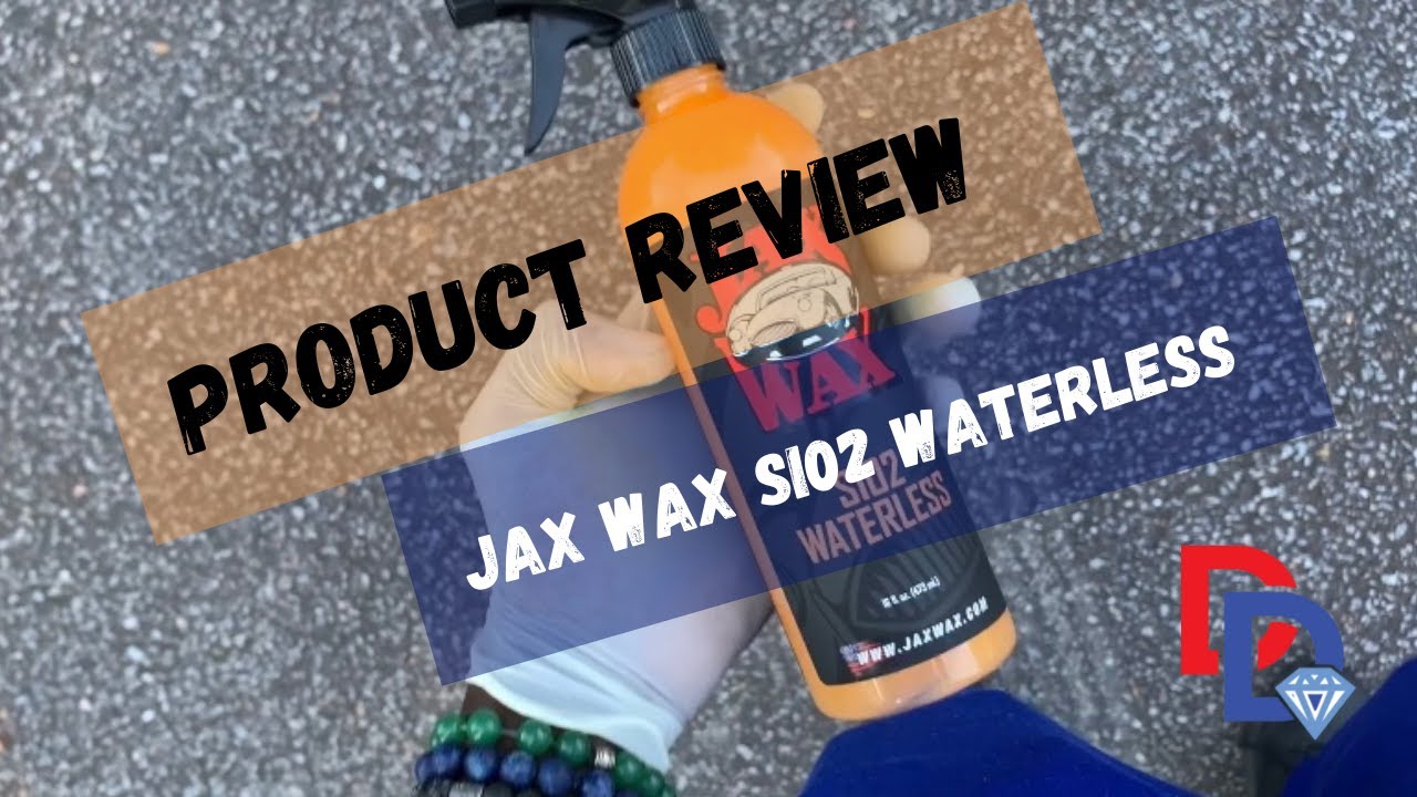 PRODUCT REVIEW! JAX WAX Si02 WATERLESS YouTube