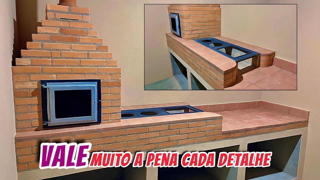 Seu Fogão a Lenha com Forno do Jeito Certo | parte6 - Chapa e Acabamentos Valeu a Pena - Wood Stove