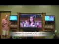 Triple Play™ Wall Unit, Three TV Custom Entertainment Center Triple Play™ Wall Unit, Three TV Custom Entertainment Center