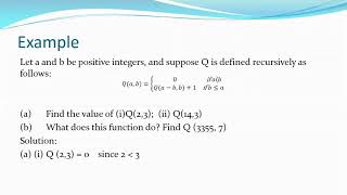 Discrete maths recursive function summation double summation very esay notes about discrete maths