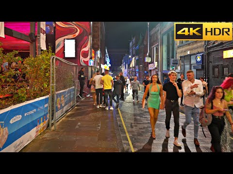 ?Liverpool after Dark ?How People Party in Liverpool??Night Walking Tour [4K HDR]