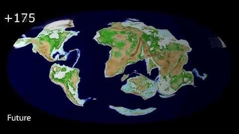 Future Plate Motions & Pangea Proxima - Scotese Animation