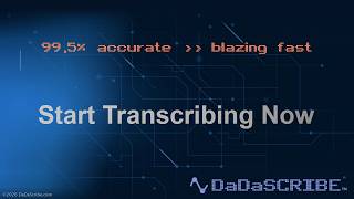 DaDaSCRIBE 2026 - Transcribe audio, videos, songs, and more