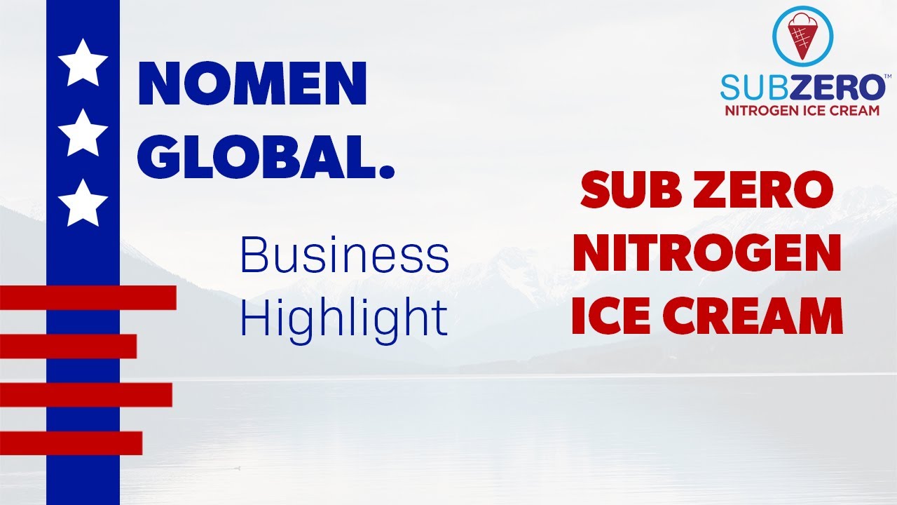 Business Highlight: Sub Zero Nitrogen Ice Cream  | Nomen Global, Best English Language School Utah