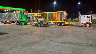 Day in the life of father/son team truck drivers!