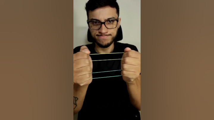 Essa ILUSÃO com 2 elásticos, vai ENGANAR você! 😱