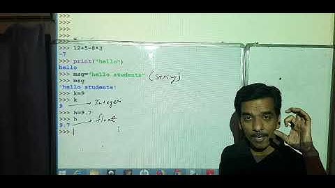 Chapter -5 Getting started with Python .... Class 11... Computer | NCERT /RBSE