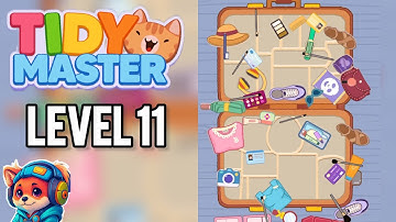 Tidy Master Puzzle Game – Level 11 Walkthrough Solutions | iOS / Android Gameplay