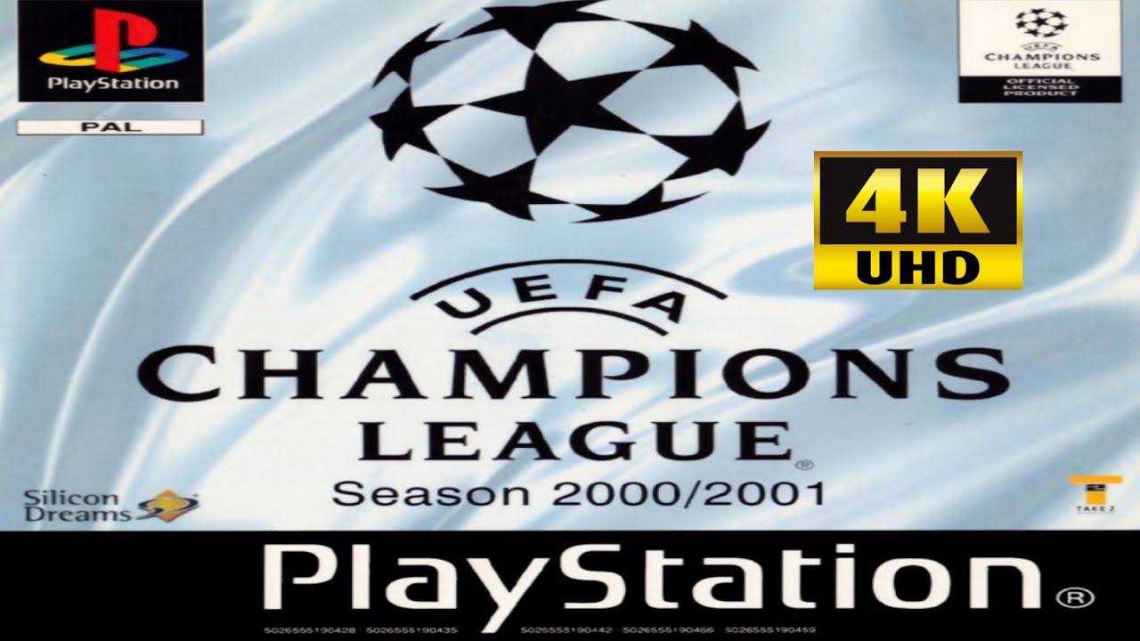 UEFA Champions League 2000/2001 4k PS1 - YouTube
