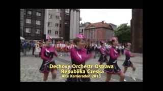 Dechovy Orchestr Ostrava Republika Czeska - Marsz - Msod Alte Kameraden 2013