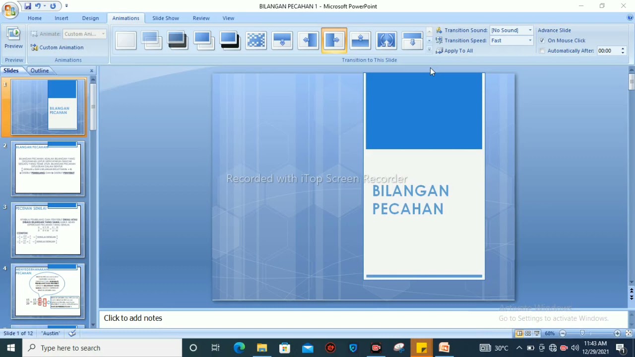 Cara Menambahkan Animation pada Perpindahan Layout