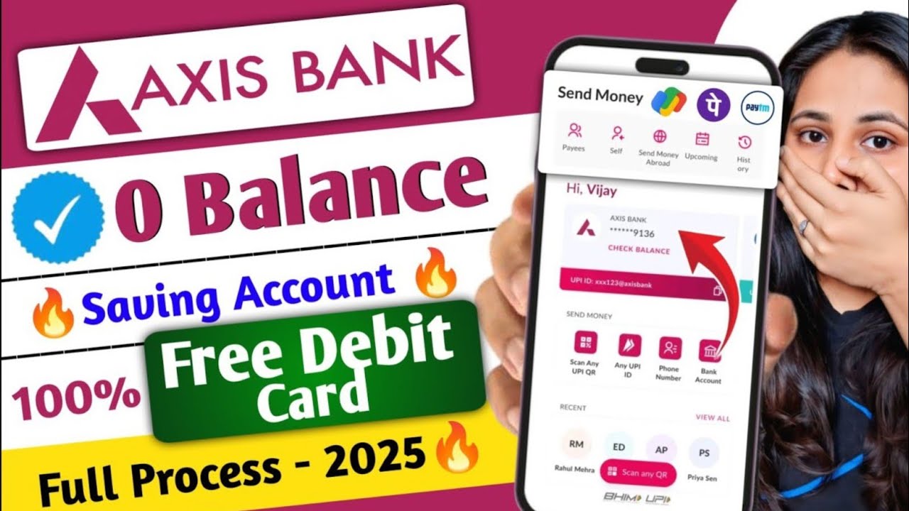 Axis Bank Zero Balance Account 2026 | Axis Bank Zero Balance Account Opening Online | Axis Bank