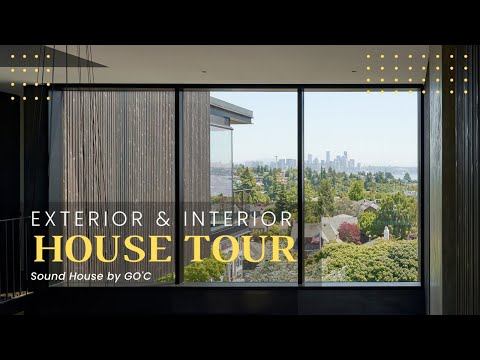 Video: Contemporary Split-Level House Dengan Pemandangan Downtown Seattle dan Mt. Rainier