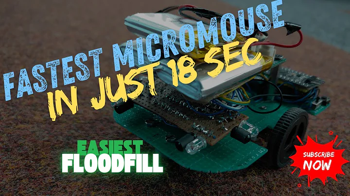 🤖 Micromouse Maze-Solving Robot Demo (PART 2) | STM32 Microcontroller