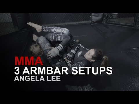 MMA: ONE Atomweight World Champion Angela Lee's 3 Armbar Setups | Evolve University
