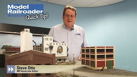 Model Railroader Quick Tip: Episode 5