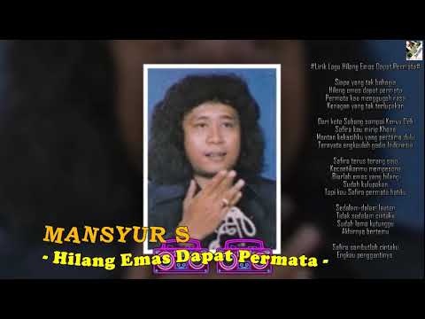Mansyur S - Hilang Emas Dapat Permata