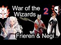 War of the Wizards – Magic-users fighting without using magic: Frieren and Negi Springfield